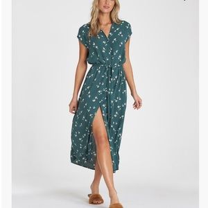 Billabong Little Flirt Dress cypress midi dress